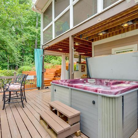 Creekside Hendersonville Haven Hot Tub And Fire Pit Екстер'єр фото