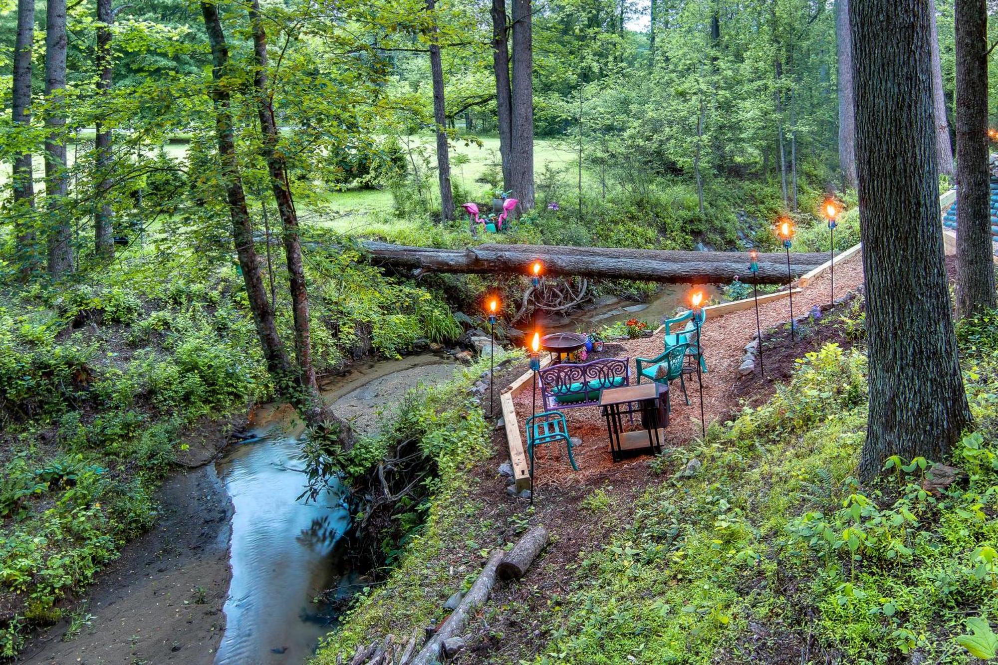 Creekside Hendersonville Haven Hot Tub And Fire Pit Екстер'єр фото