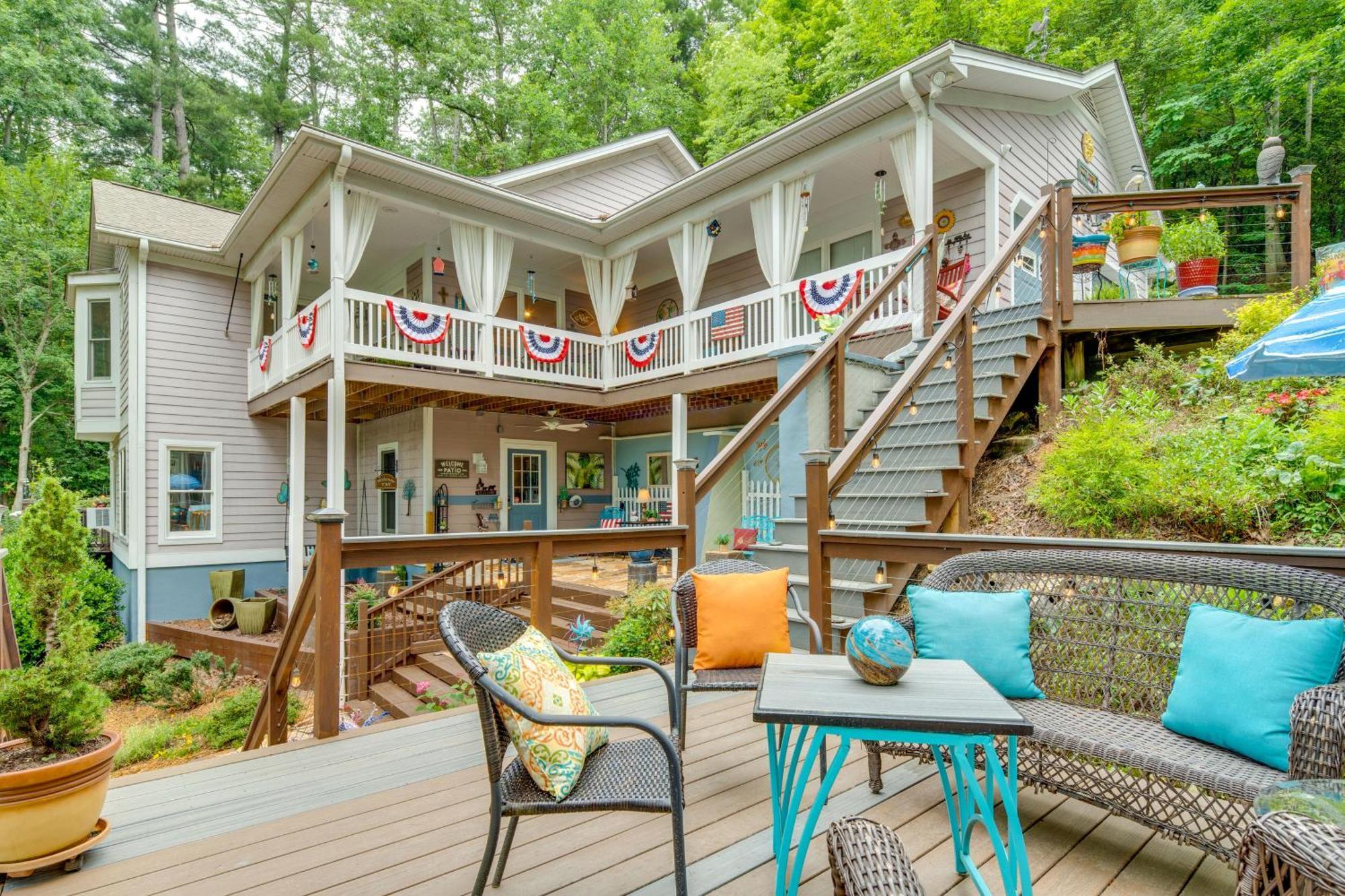 Creekside Hendersonville Haven Hot Tub And Fire Pit Екстер'єр фото